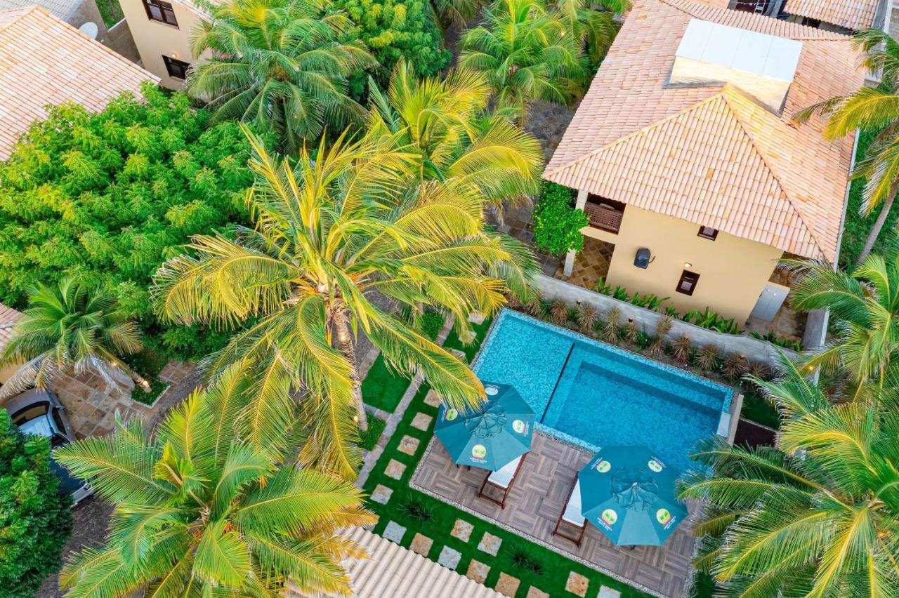 Sombra Do Coqueiro Villas - 150M Da Praia Luís Correia Kültér fotó